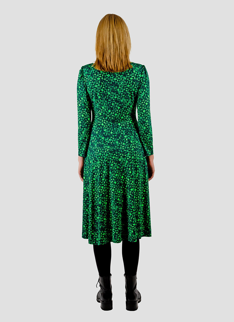 “Smaragdkleid” grün Damenkleid Designerkleid